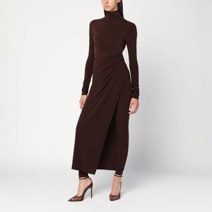 The Andamane Tessa Jumpsuit In Brown Jersey Women